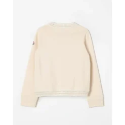 Maglione Pullover in Maglia Gialla