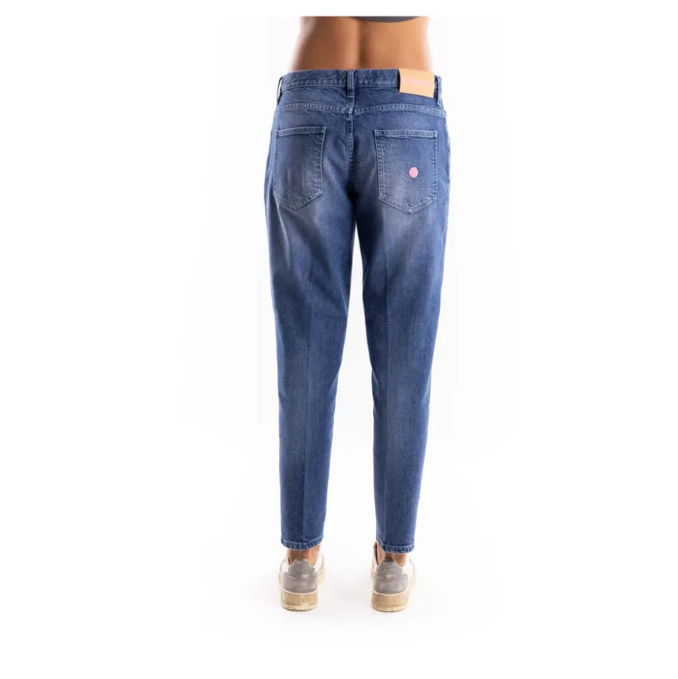 Marika Jeans Blu Vita Bassa Boyfriend Fit