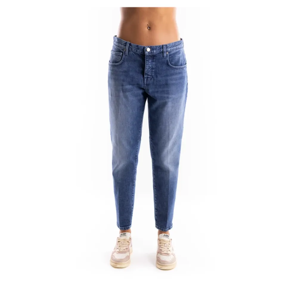 Marika Jeans Blu Vita Bassa Boyfriend Fit