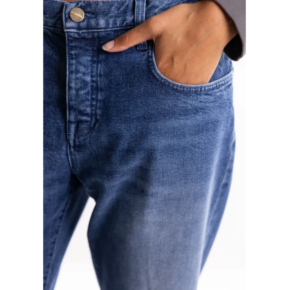 Marika Jeans Blu Vita Bassa Boyfriend Fit