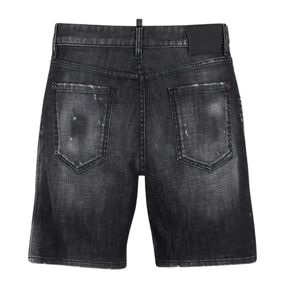 Marine Denim Shorts