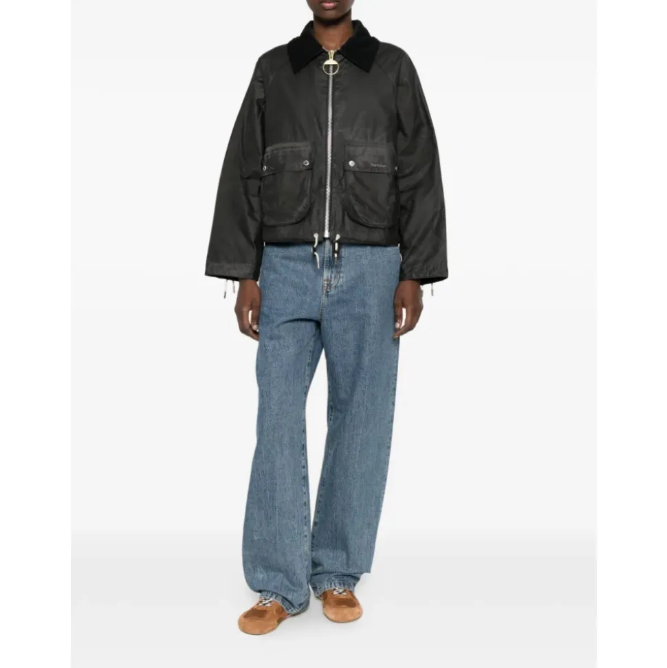 Marron Waxed Jacket