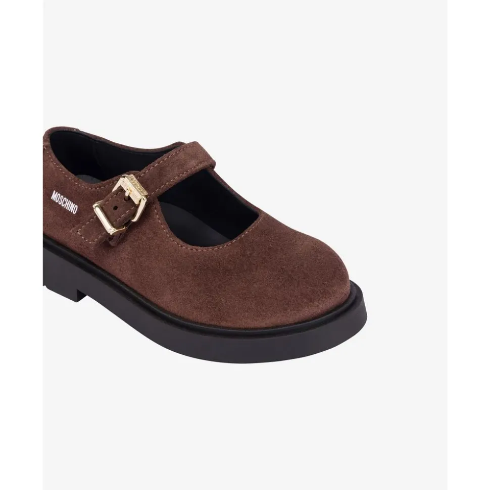 Mary Jane in suede