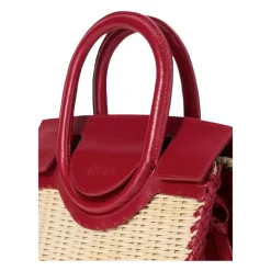 Maude Mini Wicker Carryall