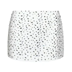 Mini Gonna con Applicazioni All-over