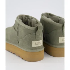 Mini Platform Verde Muschio Scarpe Bambini