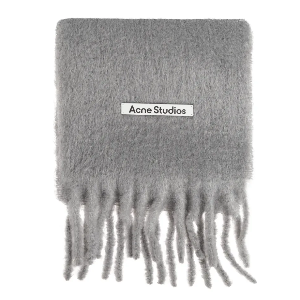 Mohair Logo Scarf