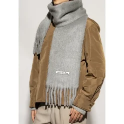 Mohair Logo Scarf