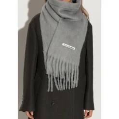 Mohair Logo Scarf