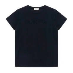 MONCLER KIDS T-shirts and Polos Black