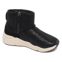 Moon Glitter Shearling Scarpa Effetto Lucido