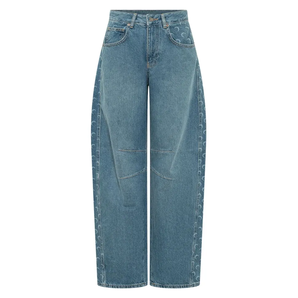 Moon Laser Baggy Jeans