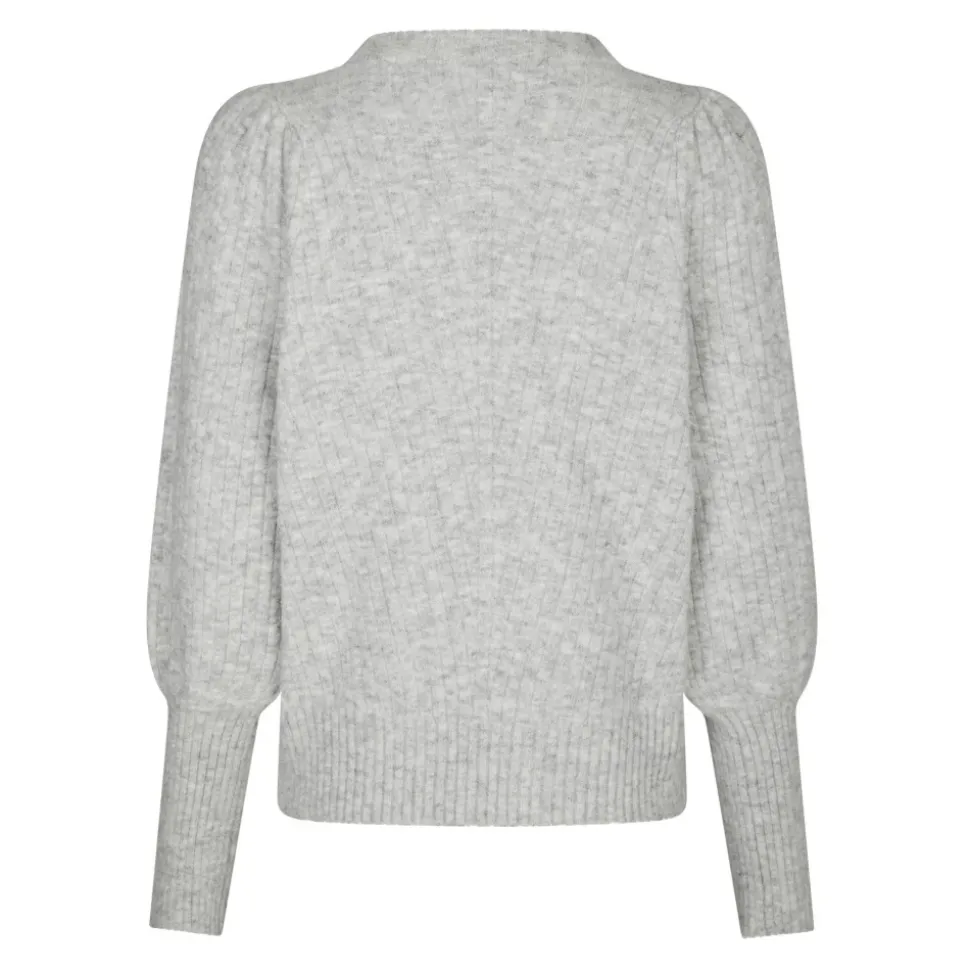 Morbidissimo Maglione Grigio Melange