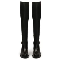 Moschettieri in pelle con tacchi piatti