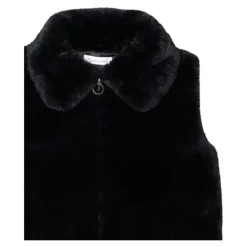M2899W25 Gilet Effetto Pelliccia