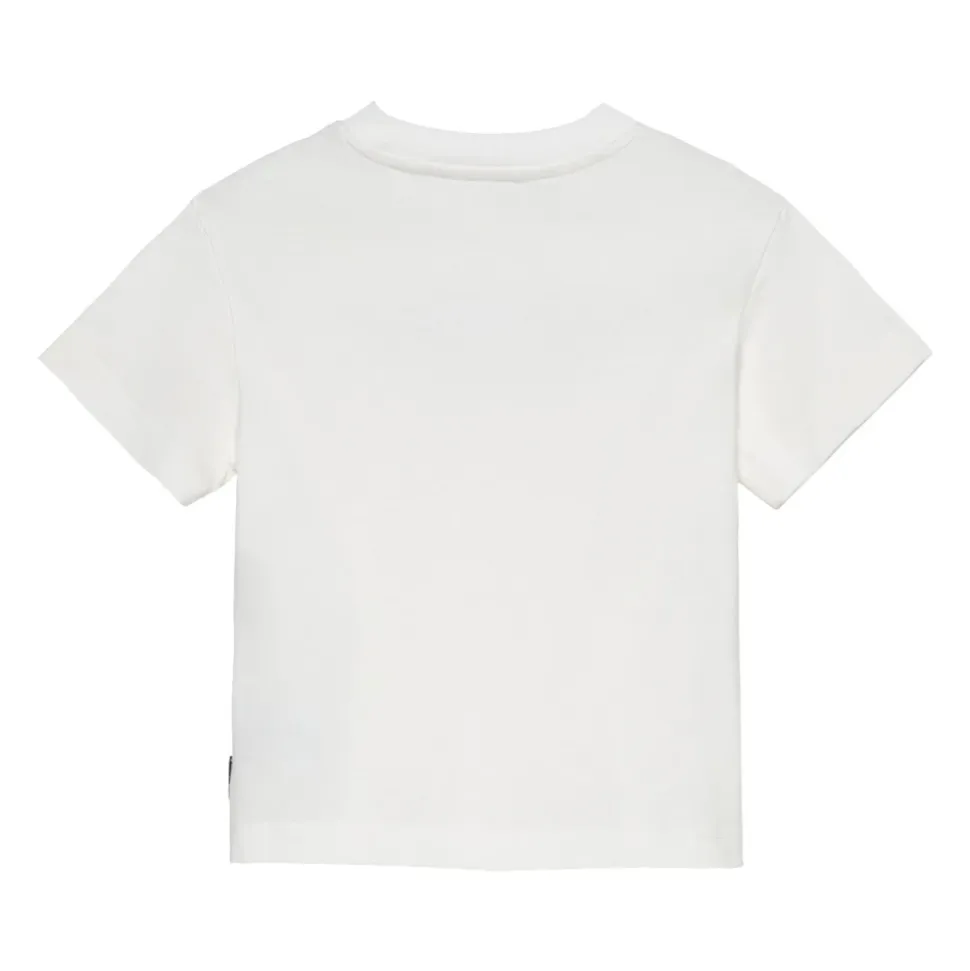 Neck Logo Brushed Tee