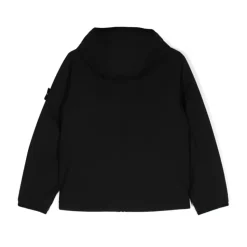 Nero abbigliamento esterno per ragazzi AW24