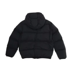 Nero Bambini Parka Corto Cappotto