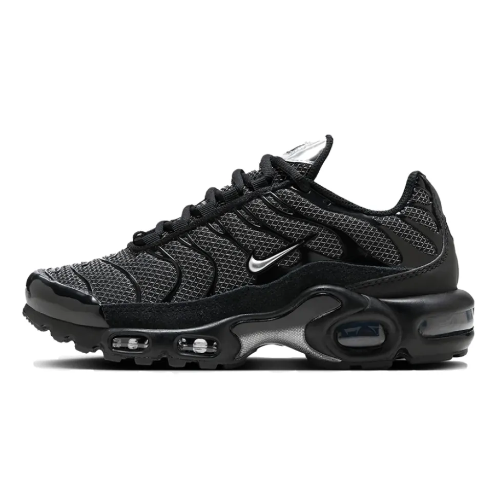 Nero Camoscio Argento Air Max Plus