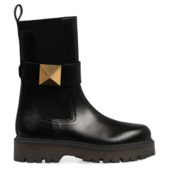 One Stud Leather Chelsea Boots