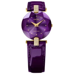 Orologio al Quarzo con Cassa Impreziosita da Pietre
