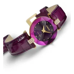 Orologio al Quarzo con Cassa Impreziosita da Pietre