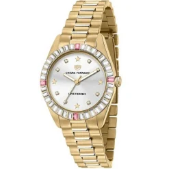 Orologio al Quarzo da Donna Chiara Ferragni Collection in Acciaio Inox Dorato