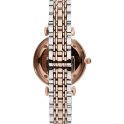 Orologio Bicolore con Quadrante Argento