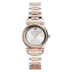 Orologio con bracciale in acciaio inossidabile V-Motif