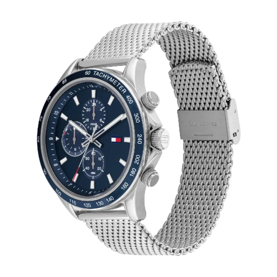 Orologio con bracciale in maglia Miles
