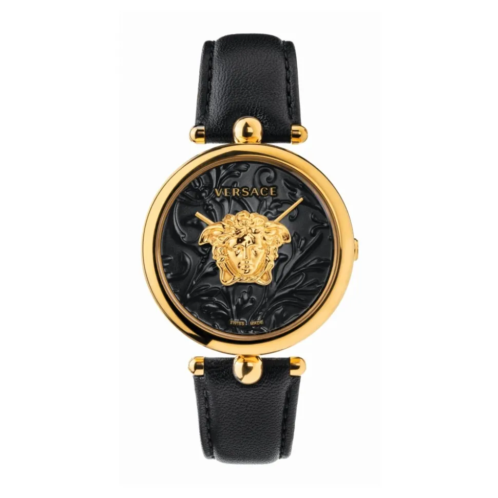 Orologio da donna Palazzo Empire 39 mm Medusa sul quadrante Cinturino in pelle VECO01420