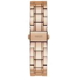 Orologio da polso con bracciale in acciaio inossidabile e quadrante a forma di cuore