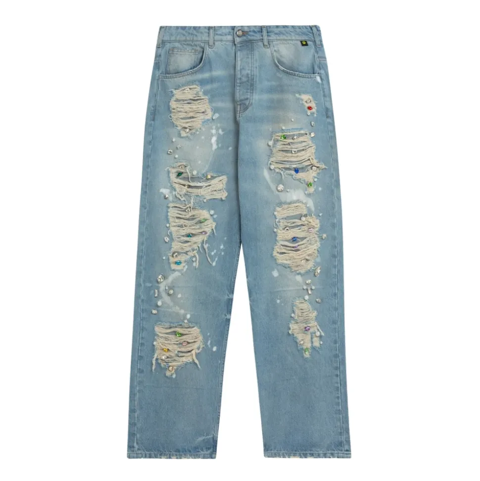 Oversize Paint Jeans