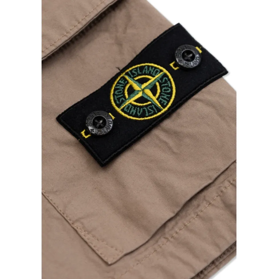 Pantaloncini Cargo Regular-fit con Elastico in Vita