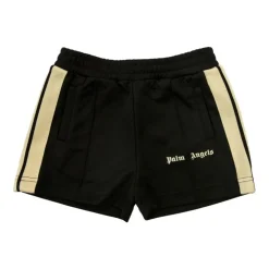 Pantaloncini con stampa logo e banda laterale