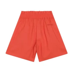 Pantaloncini in Cotone con Motivo Floreale