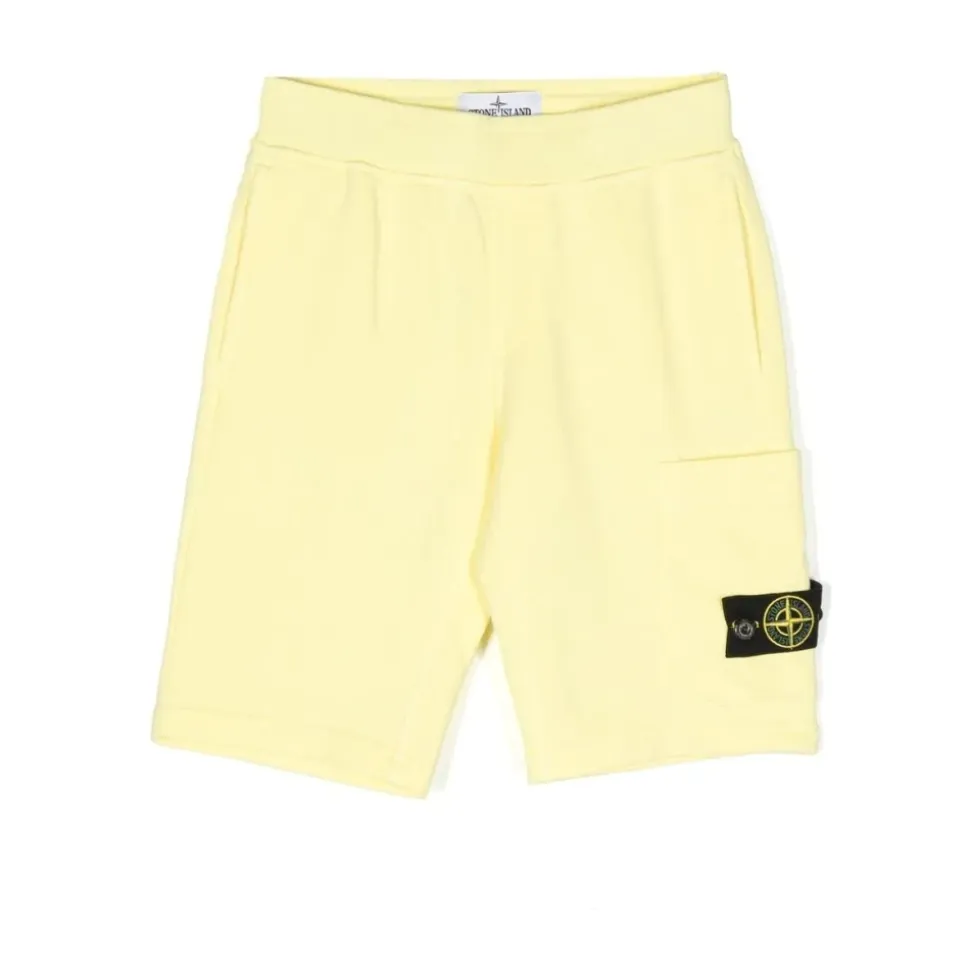 Pantaloncini Sportivi Giallo Vivace