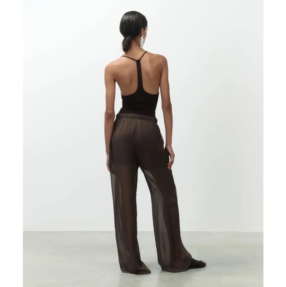 Pantalone Chiffon Lungo