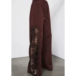 Pantalone in mussola di cotone