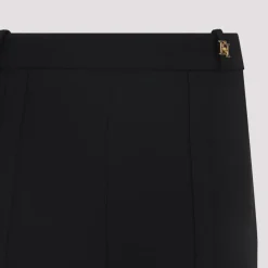 Pantaloni a doppio strato in crêpe stretch