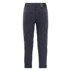 Pantaloni ampi con bottoni gioiello