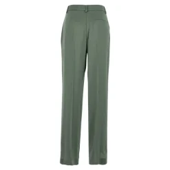 Pantaloni ampi con pinces frontali
