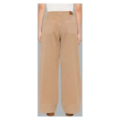 Pantaloni ampi in cotone