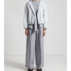 Pantaloni ampi in lino