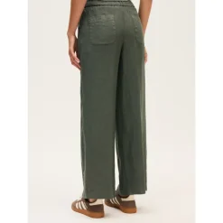 Pantaloni ampi in lino