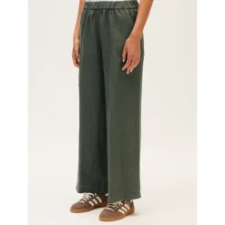 Pantaloni ampi in lino