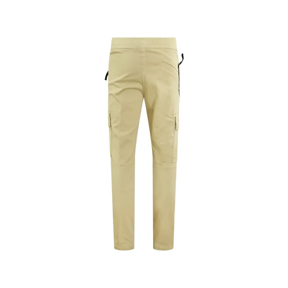Pantaloni a Vita Alta con Motivo Bussola