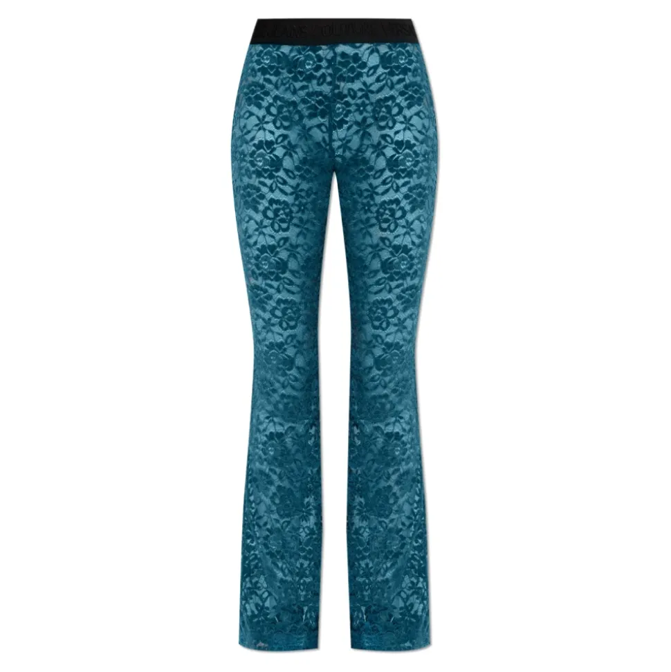 Pantaloni a Zampa in Pizzo