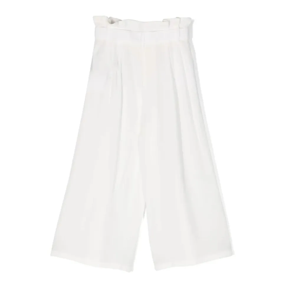 Pantaloni Beige da Completo per Ragazze