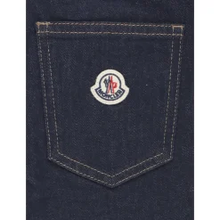 Pantaloni Blu in Cotone per Ragazzo con Logo